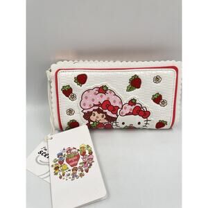 Loungefly Sanrio Hello Kitty & Friends Strawberry Shortcake Scented Wallet NEW